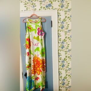 Gretchen Scott at her best! Stunning summer maxi dress with bows. Sz M